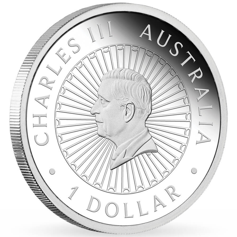 2026 1 oz Proof Silver Wonders of Australia The Outback Opal Coin Perth Mint thumbnail 3