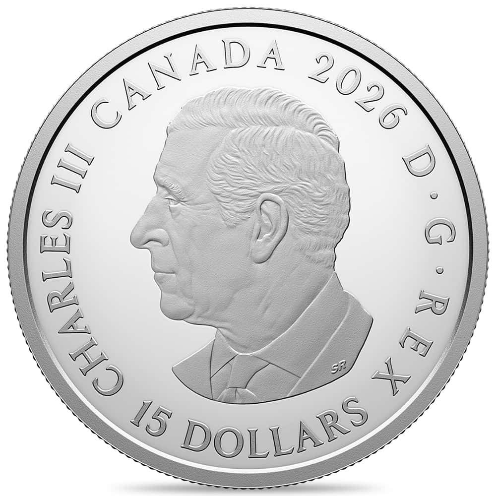2026 Canada 3/4 oz Clan Animals Bear Proof Silver Coin .9999 Fine thumbnail 3