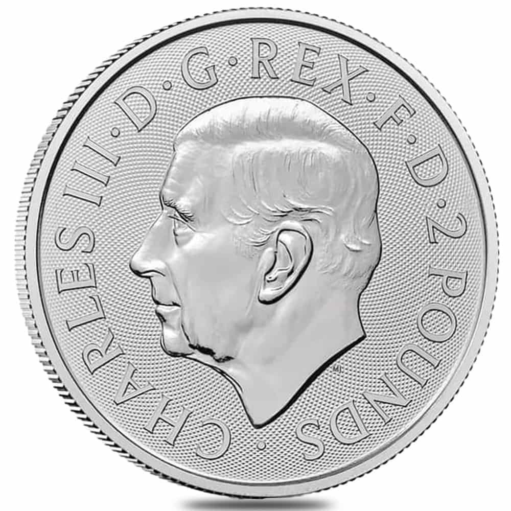 Roll of 25 - 2026 Great Britain 1 oz Silver Britannia Coin BU thumbnail 3