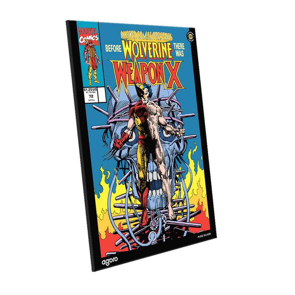 2026 Niue 1 oz Marvel Wolverine #72 Comix™ $2 Silver Foil .999 Fine thumbnail 4