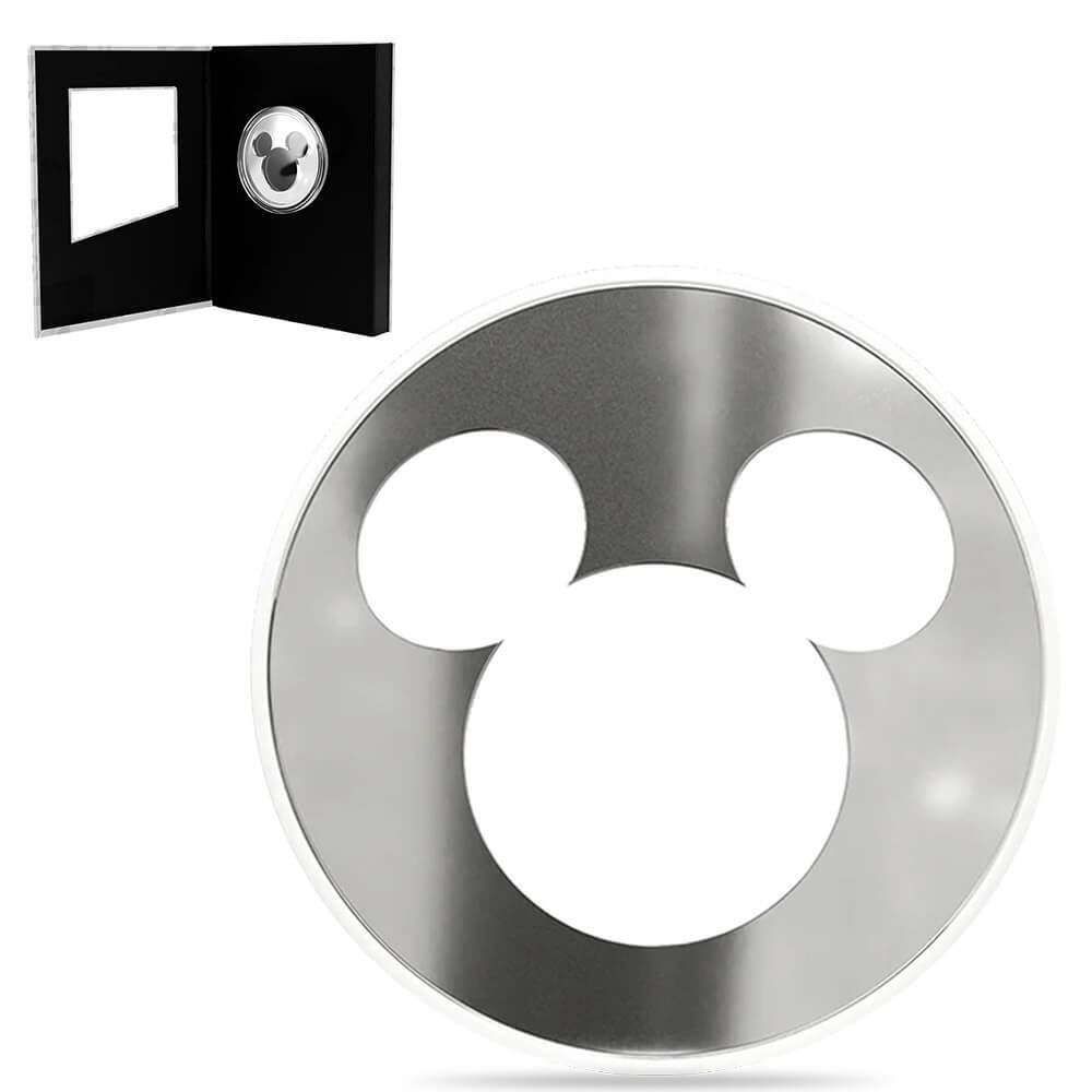 2026 Niue 1/2 oz Mickey Mouse Iconic Silhouettes Silver Coin .999 Fine
