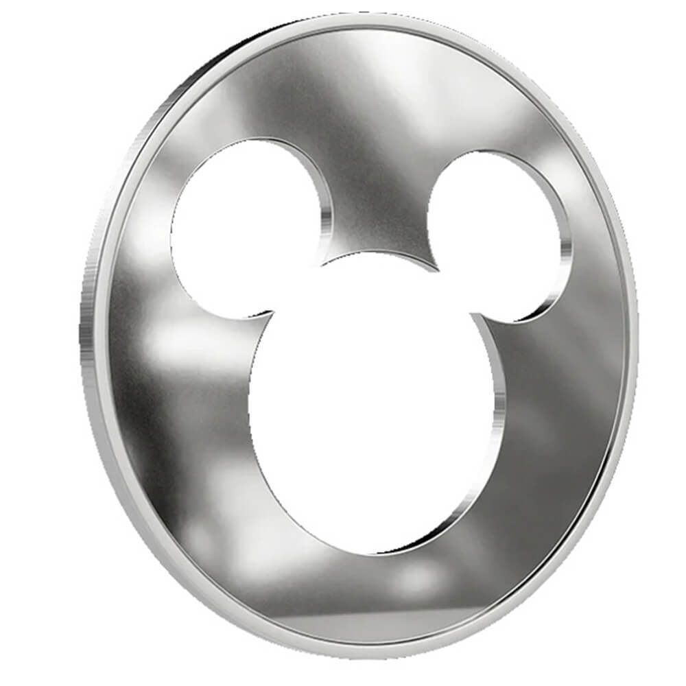2026 Niue 1/2 oz Mickey Mouse Iconic Silhouettes Silver Coin .999 Fine thumbnail 4