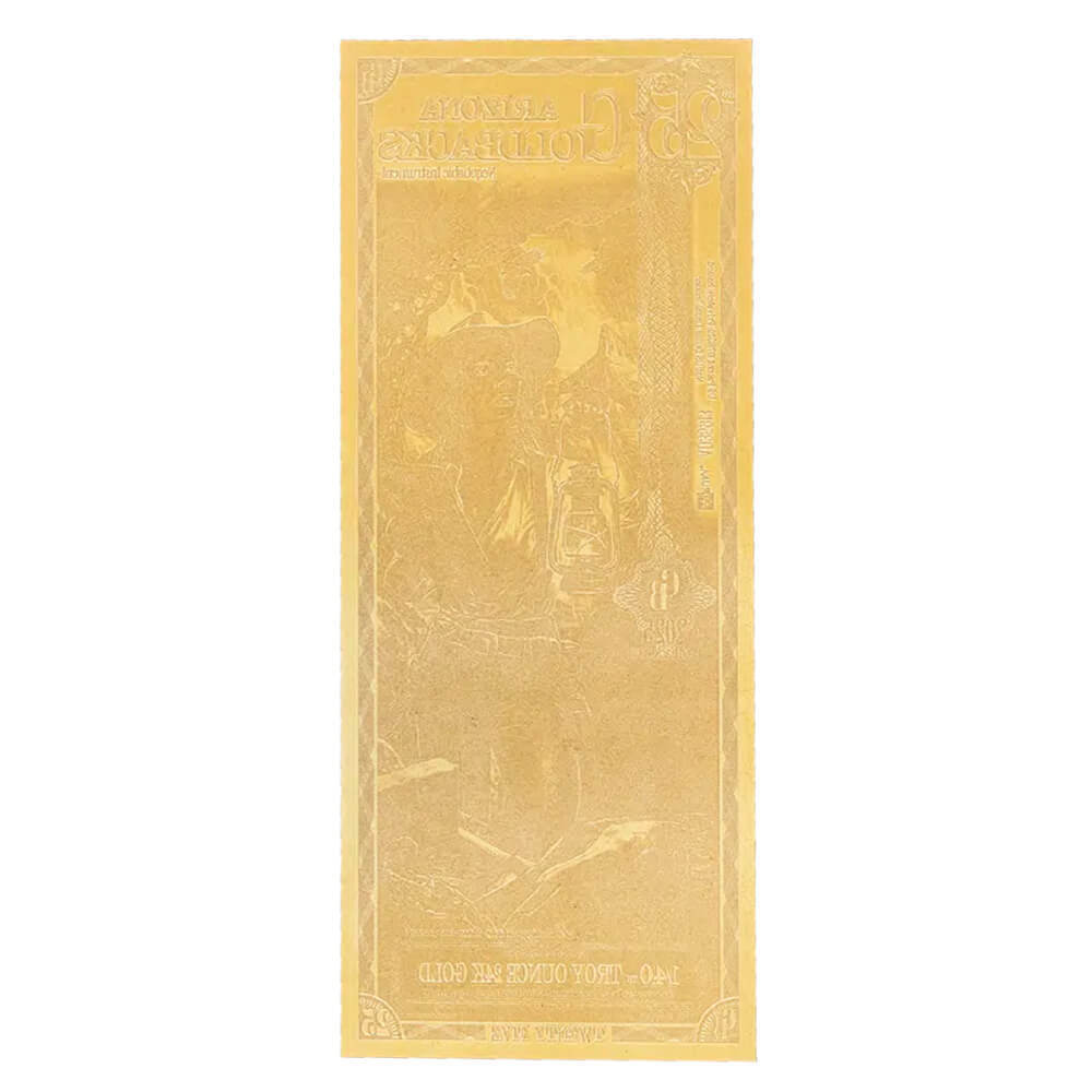 25 Arizona Goldback 1/40 oz 24K Gold Foil Aurum Note thumbnail 2