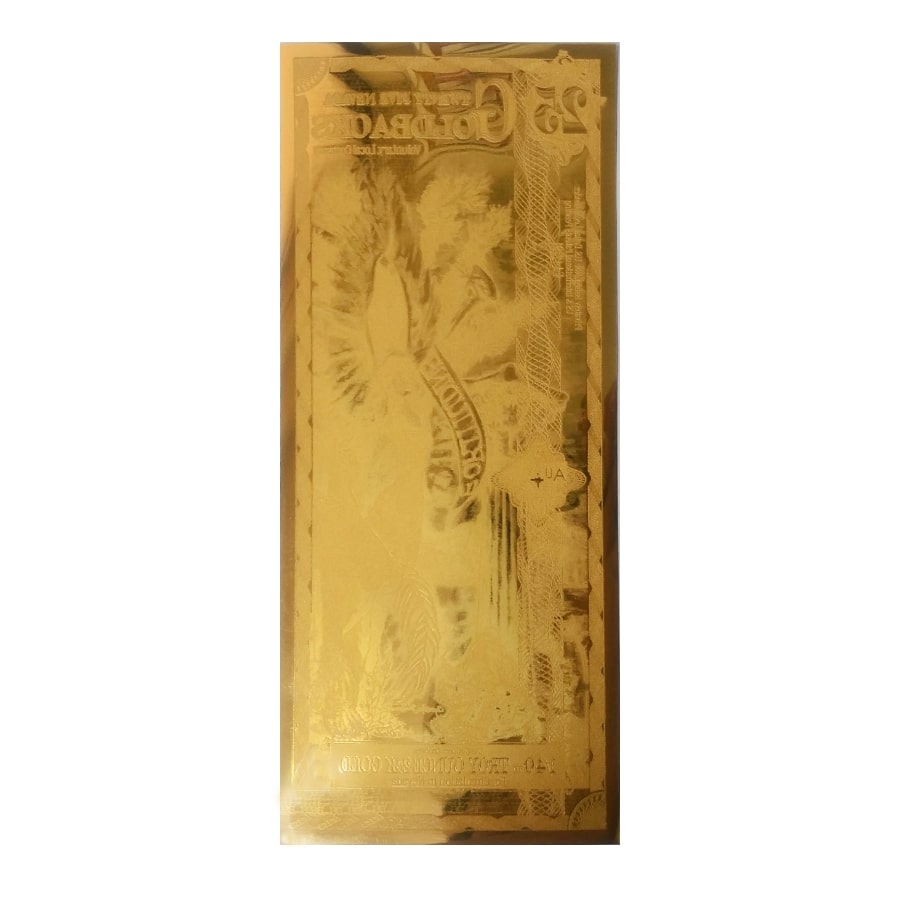 25 Nevada Goldback 1/40 oz 24K Gold Foil Aurum Note thumbnail 2