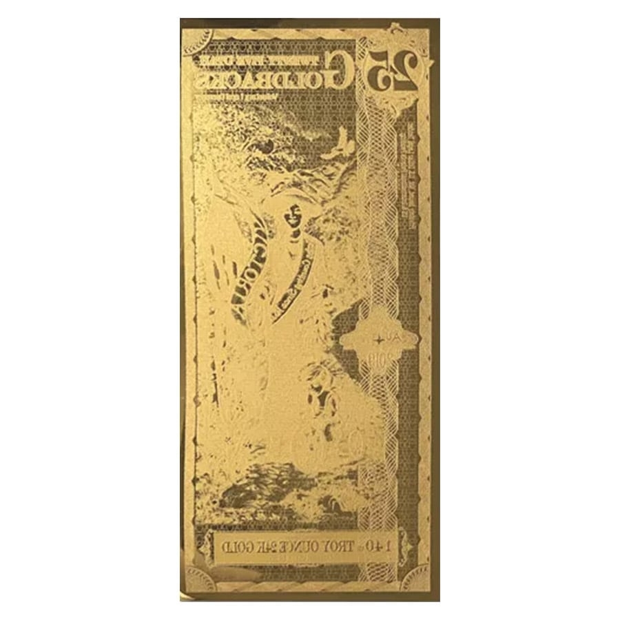 25 Utah Goldback 1/40 oz 24K Gold Foil Aurum Note thumbnail 2