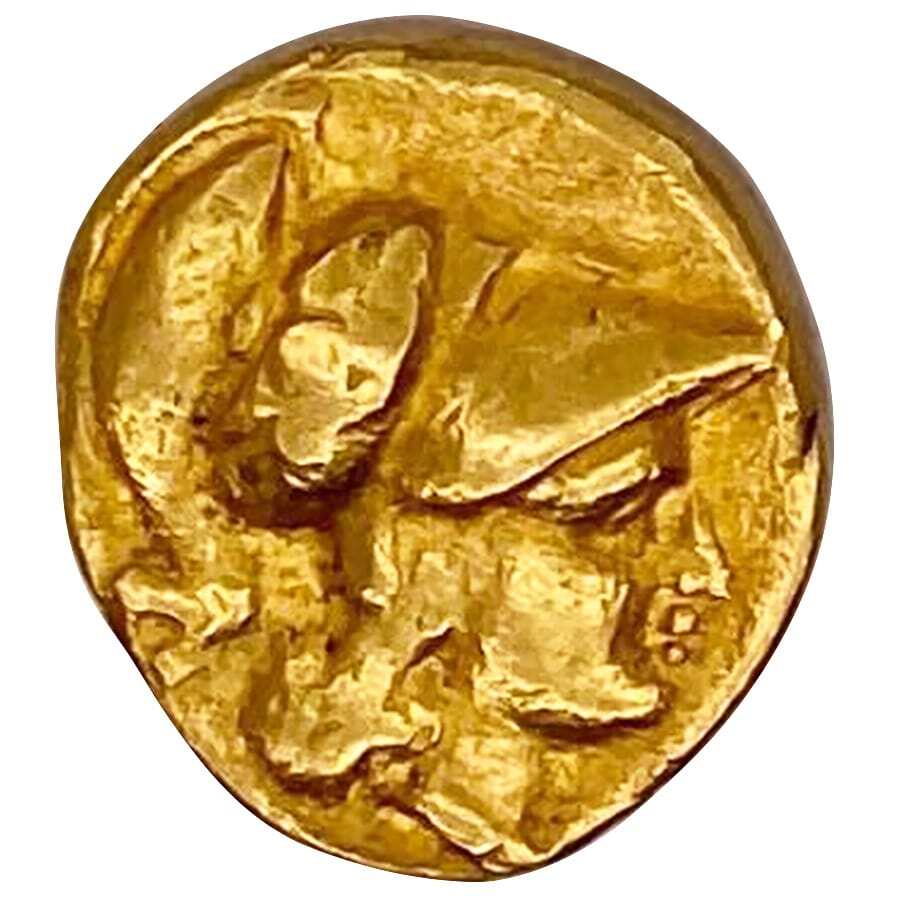 336-323 BC AV Stater Kingdom of Macedon Alexander III Gold Coin (Filed Edge)