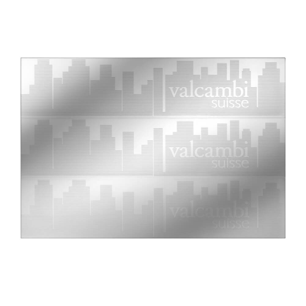 3 x 1 oz Valcambi Skyline Silver CombiBar .999 Fine (in Assay) thumbnail 2