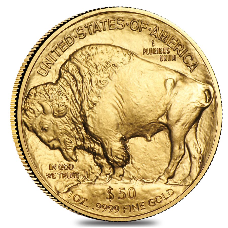 Roll of 20 - 1 oz Gold American Buffalo $50 Coin BU (Random Year) thumbnail 3