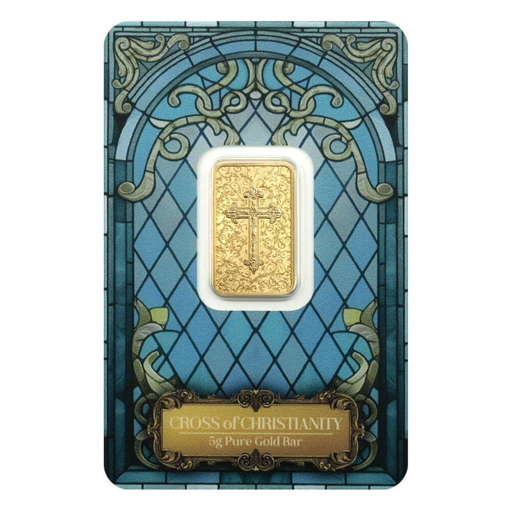 5 Gram PAMP Suisse Christian Cross Gold Bar (in Assay) thumbnail 2