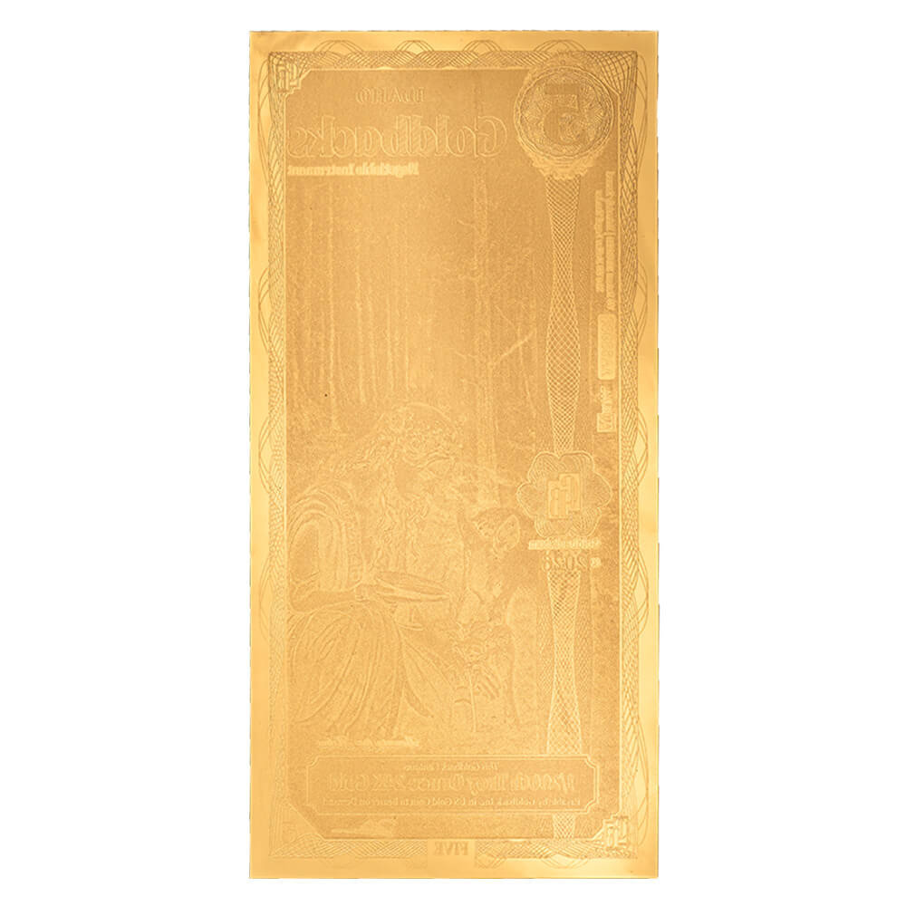 5 Idaho Goldback 1/200 oz 24K Gold Foil Aurum Note thumbnail 2