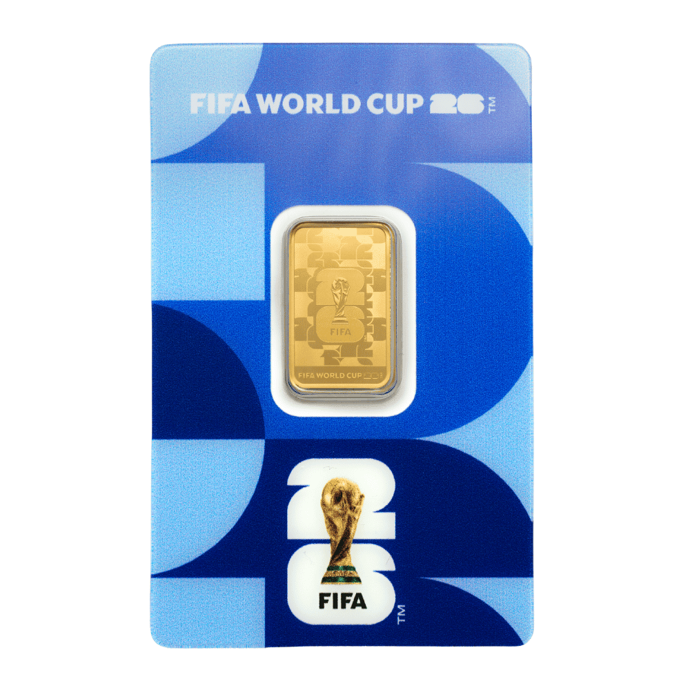 5 Gram PAMP Suisse FIFA World Cup 26™ Gold Bar .9999 (in Assay) thumbnail 2