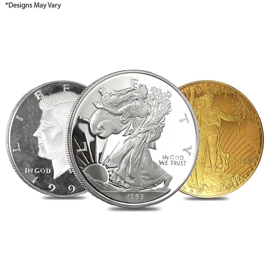 8 oz Silver Generic Rounds .999 Fine