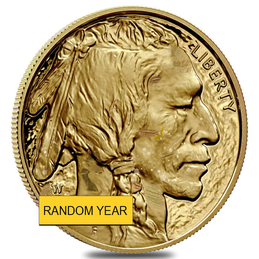 1 oz Proof Gold American Buffalo Scruffy (Random Year)