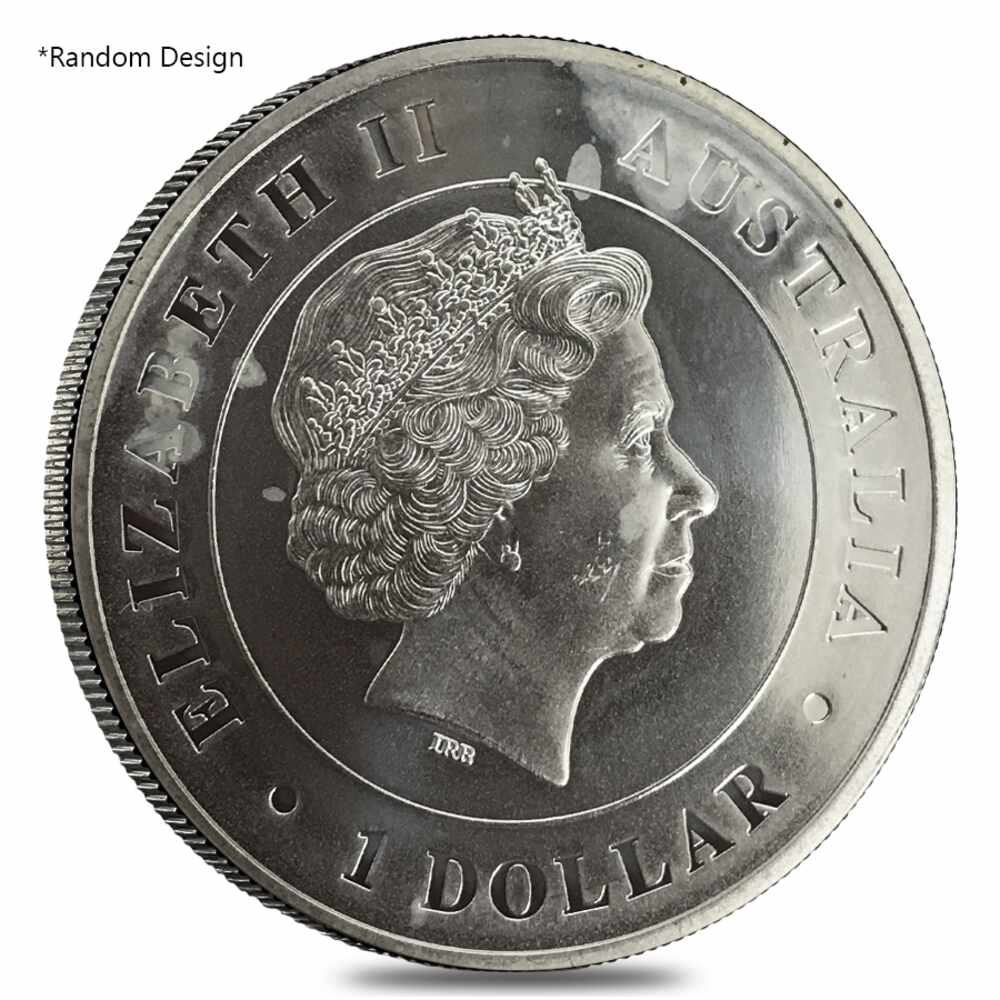 1 oz Silver Coin Random Mint .999+ Fine (Milky, Scruffy, Toned) thumbnail 2