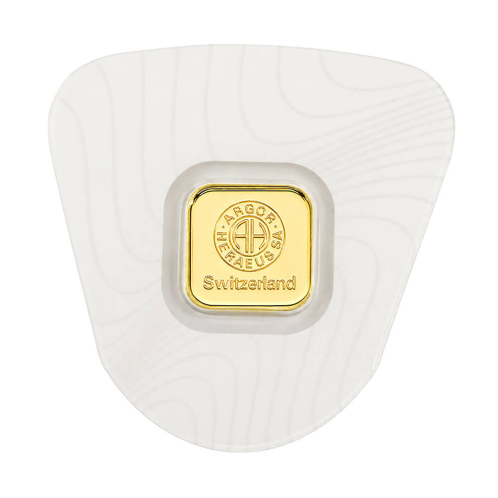 1 Gram Goldseed Argor Heraeus Gold Bar .9999 Fine (in Assay)