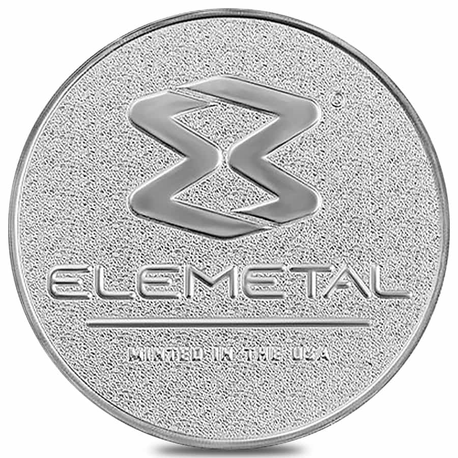 Tube of 20 - 1 oz Elemetal Silver Round .999 Fine thumbnail 2