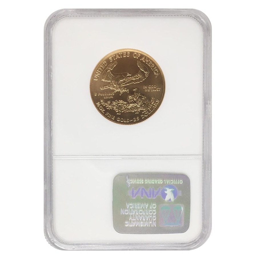 2000 1/2 oz $25 Gold American Eagle NGC MS 69 thumbnail 2