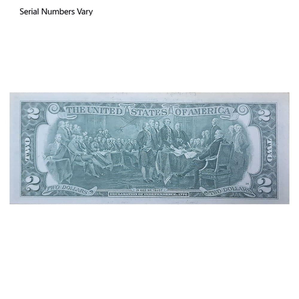 1976 $2 Federal Reserve Note Currency Note Avg Circ thumbnail 2