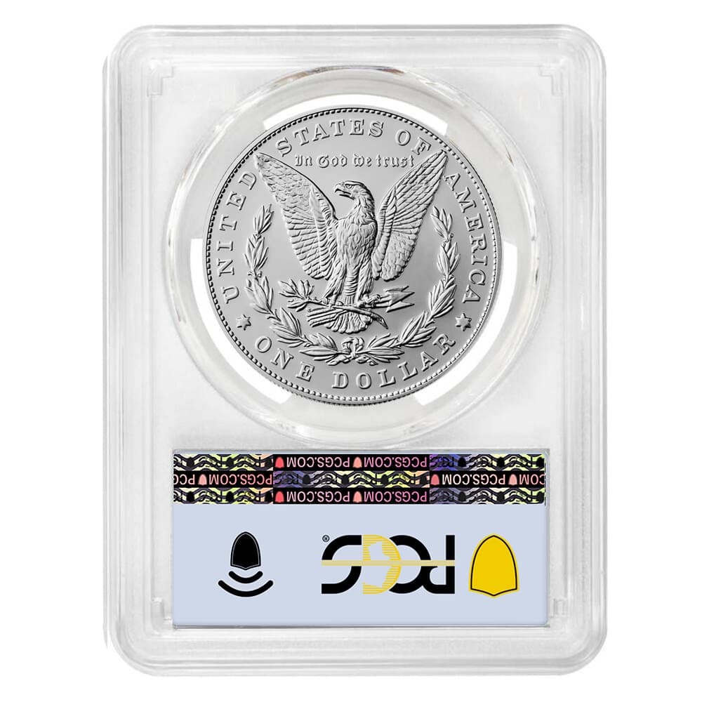 2025 Morgan Silver Dollar PCGS MS 70 FDOI thumbnail 2