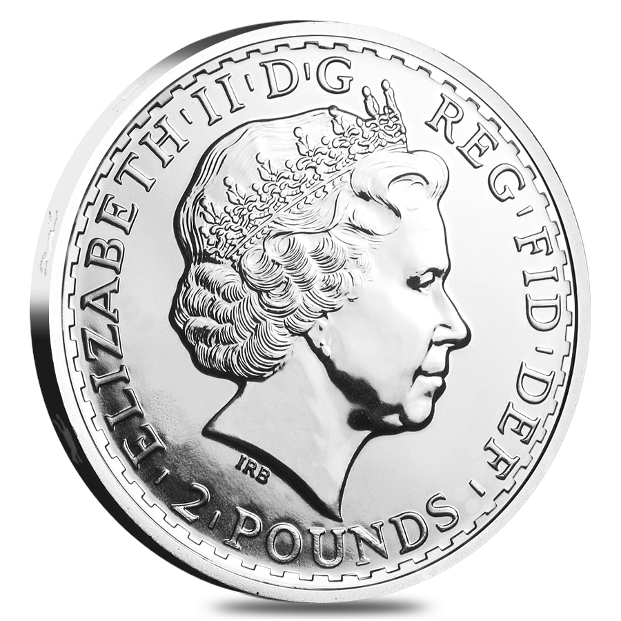 2014 Great Britain 1 oz Silver Britannia Horse Privy Coin .999 Fine BU thumbnail 2