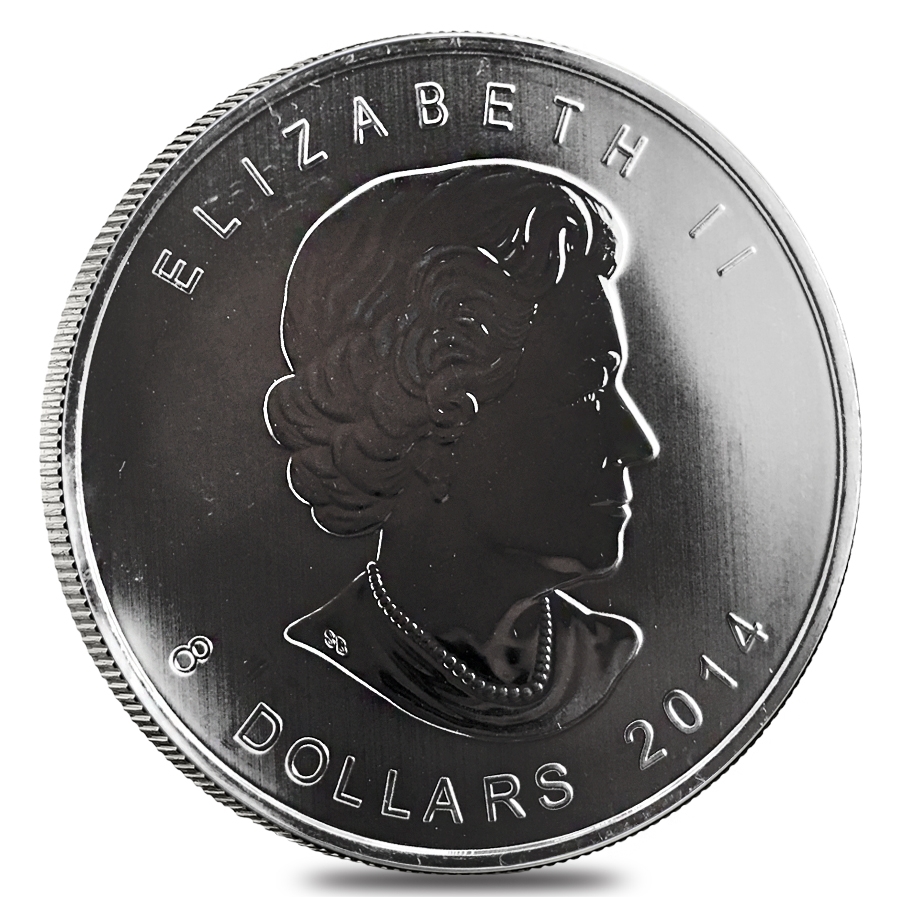 2014 1.5 oz Canadian Silver Arctic Fox $8 Coin .9999 Fine BU thumbnail 2