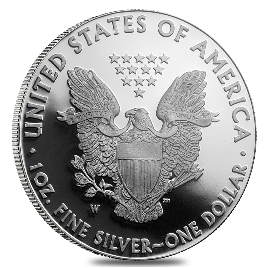 1 oz Proof Silver American Eagle in Cap (Random Year) thumbnail 2