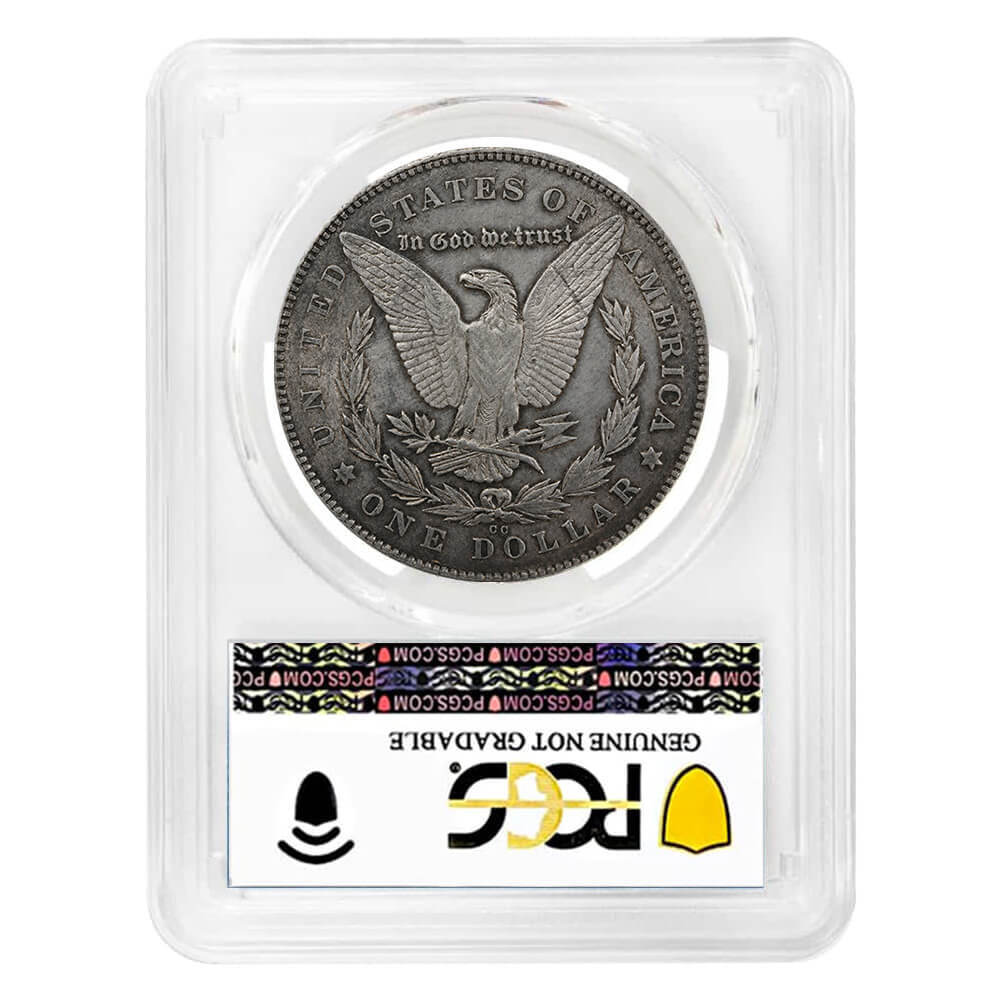 1878-CC Morgan Silver Dollar $1 PCGS AU Detail thumbnail 2