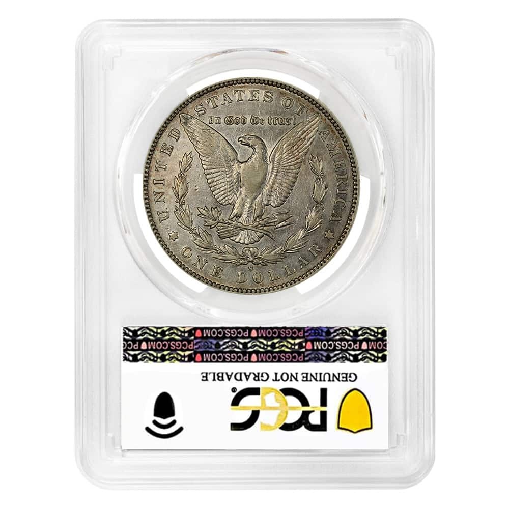 1892-S Morgan Silver Dollar $1 PCGS XF Detail thumbnail 2