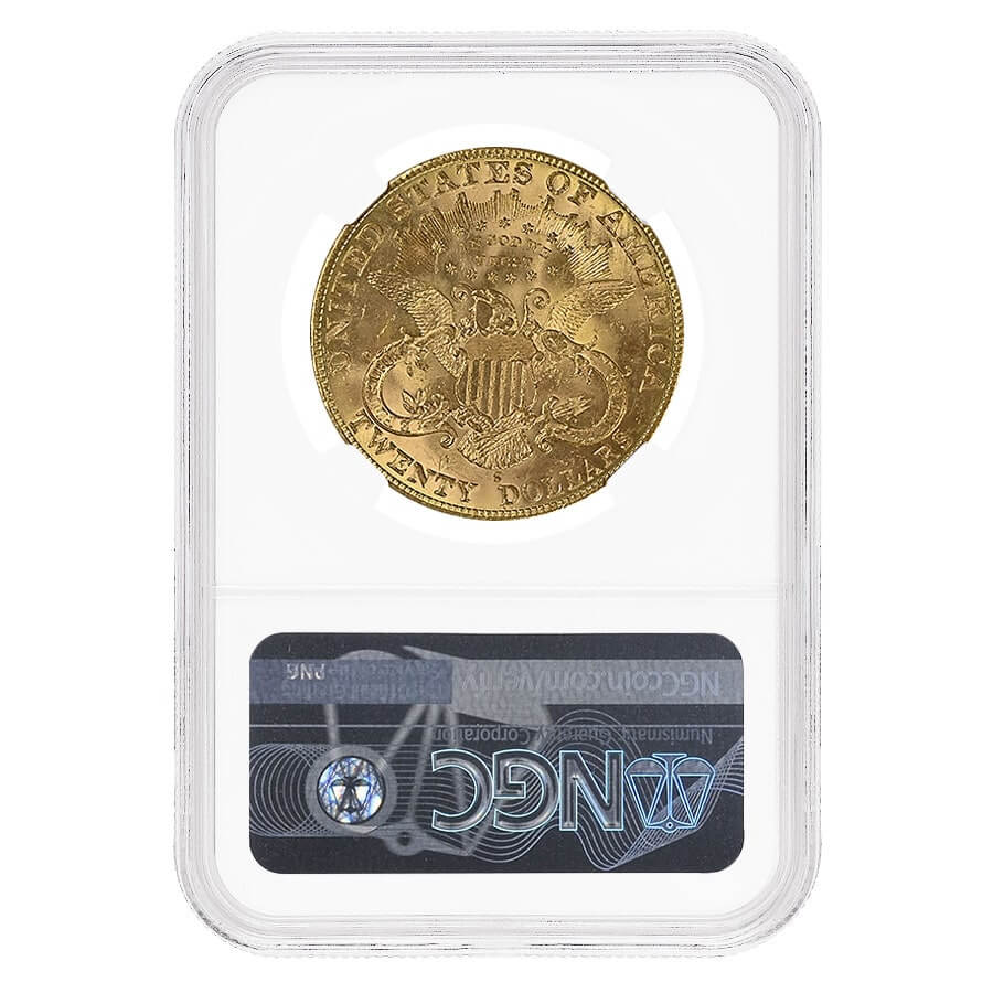 1903 S $20 Liberty Head Gold Double Eagle Coin NGC MS 63 thumbnail 2