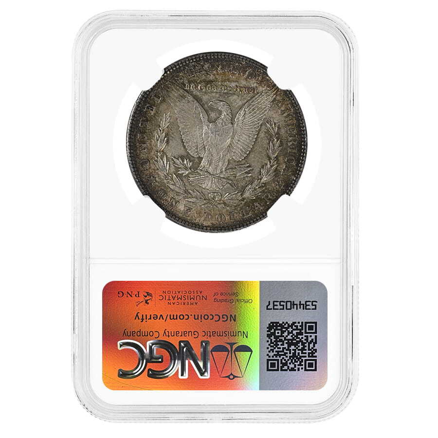 1904 Morgan Silver Dollar $1 NGC MS 61 thumbnail 2