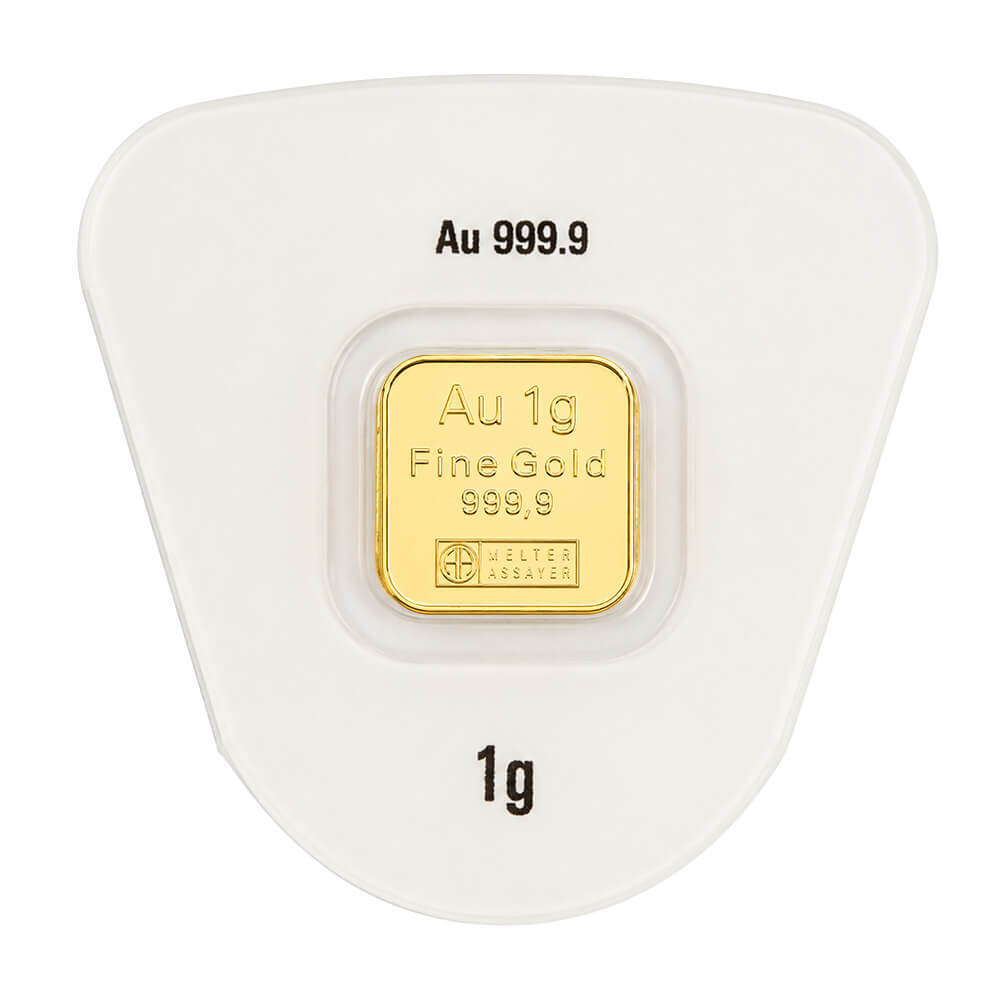 1 Gram Goldseed Argor Heraeus Gold Bar .9999 Fine (in Assay) thumbnail 2