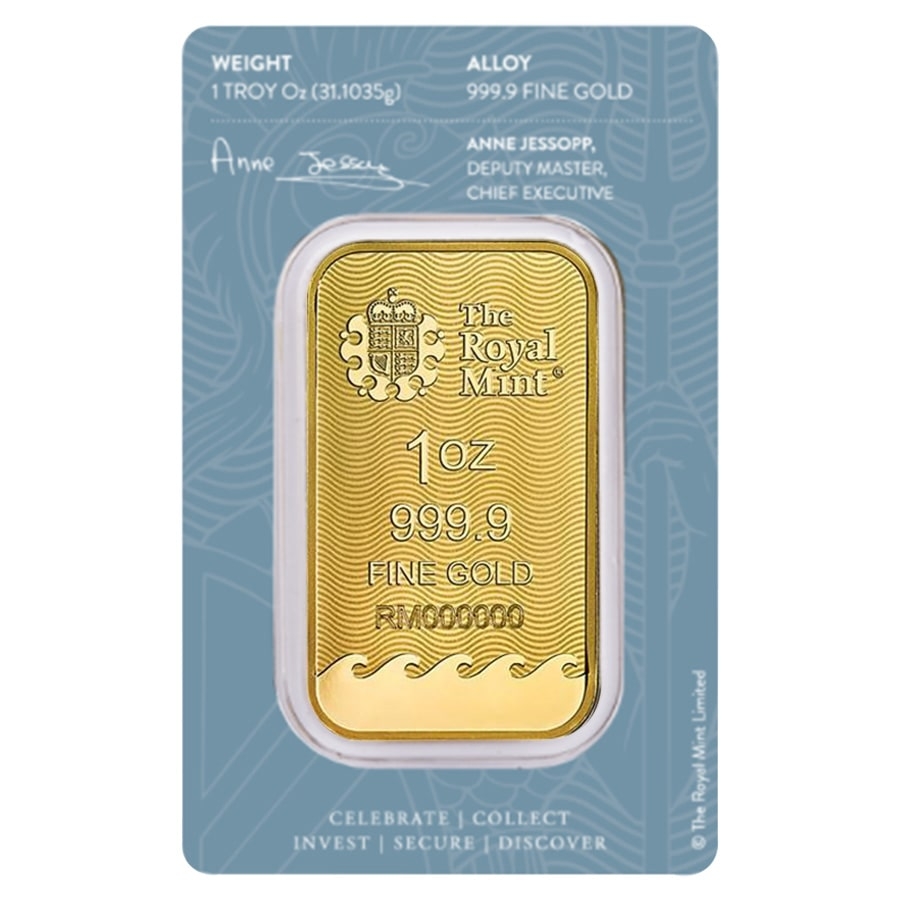 1 oz Britannia Gold Bar .9999 Fine (in Assay) thumbnail 4