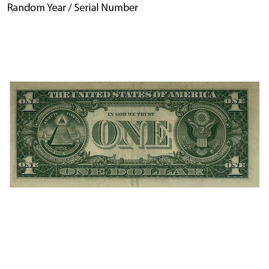 $1 Silver Certificate Currency Note Avg Circ (Random Year) thumbnail 2
