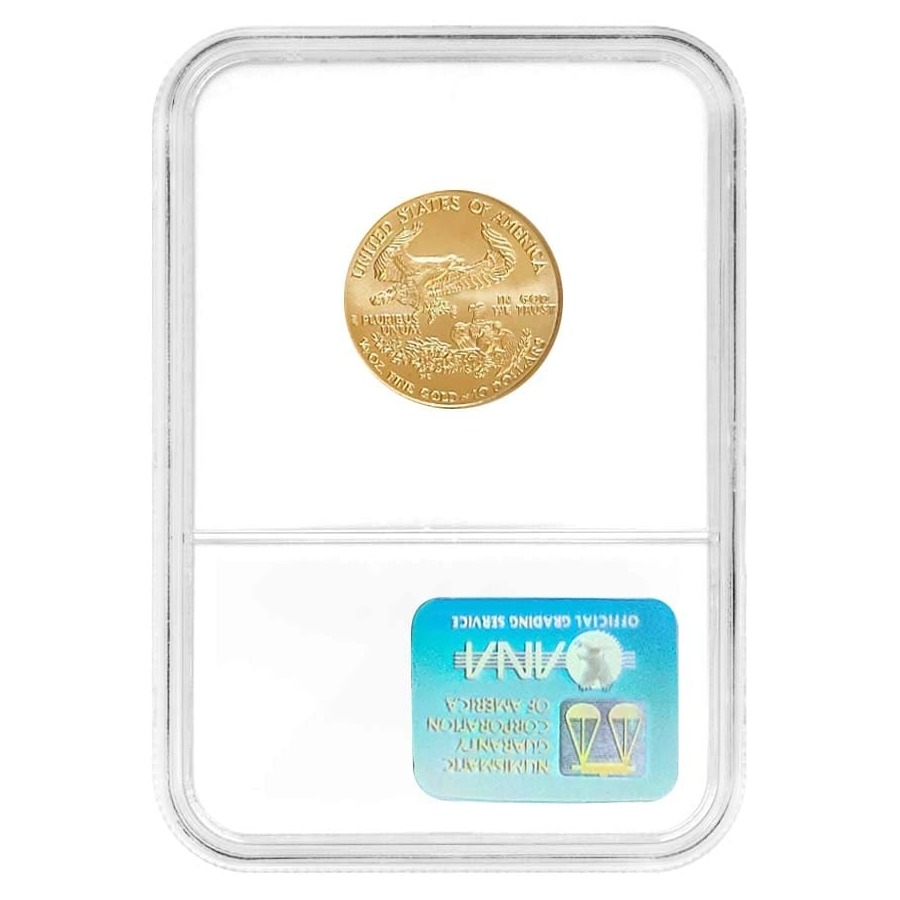 2001 1/4 oz $10 Gold American Eagle NGC MS 69 thumbnail 2