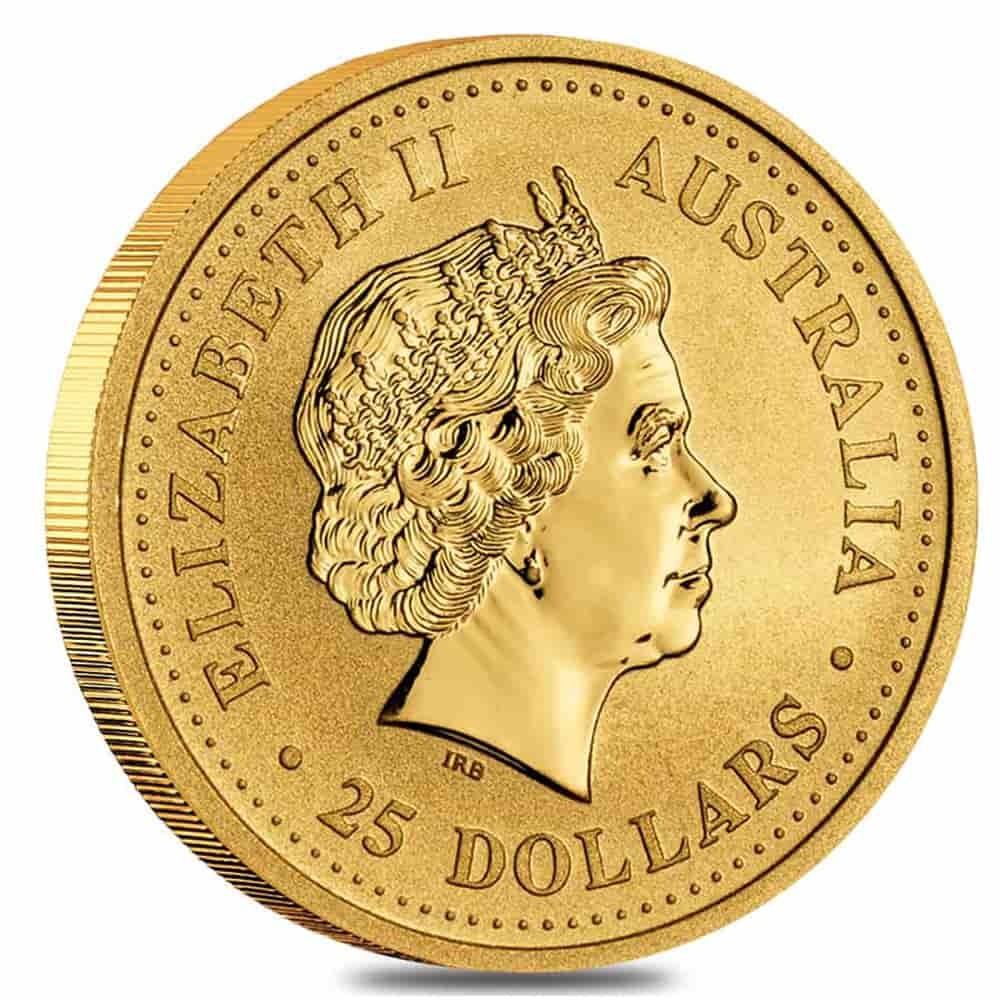2006 1/4 oz Gold Lunar Dog BU Australia Perth Mint thumbnail 2