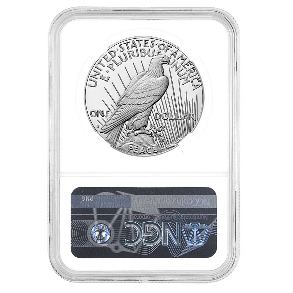 2023-S Peace Silver Dollar Proof Coin NGC PF 69 ER (Peace Label) thumbnail 2