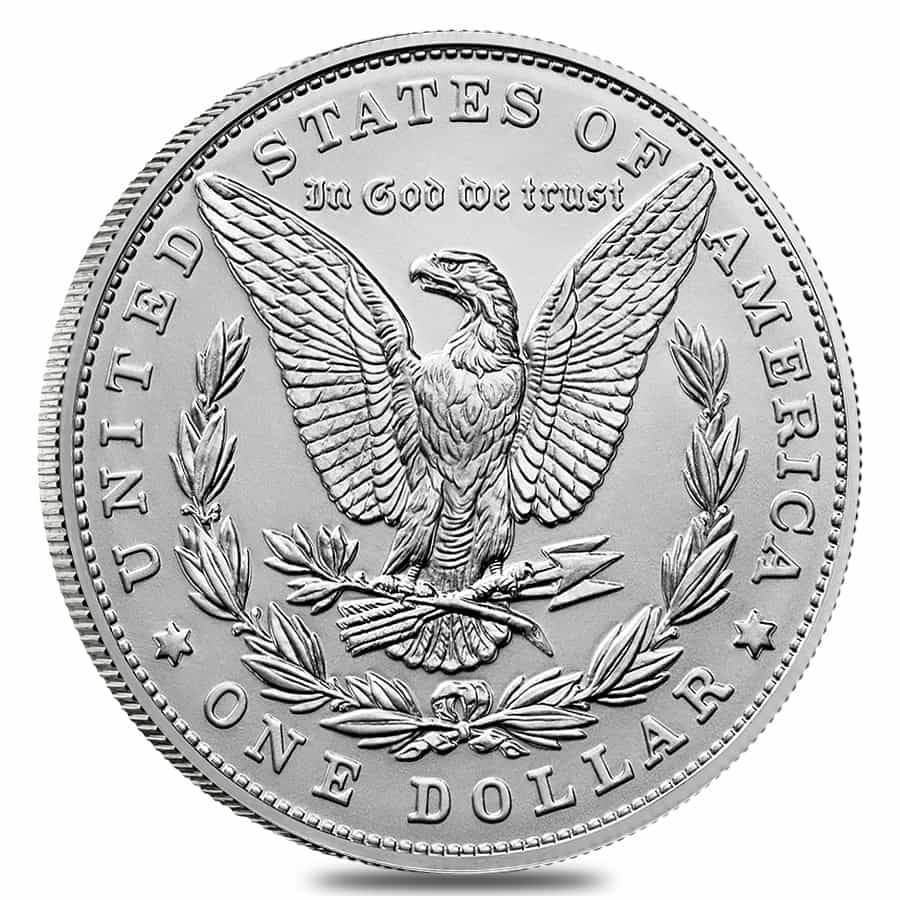 2023 Morgan Silver Dollar .999 Fine (w/Box & COA) thumbnail 3
