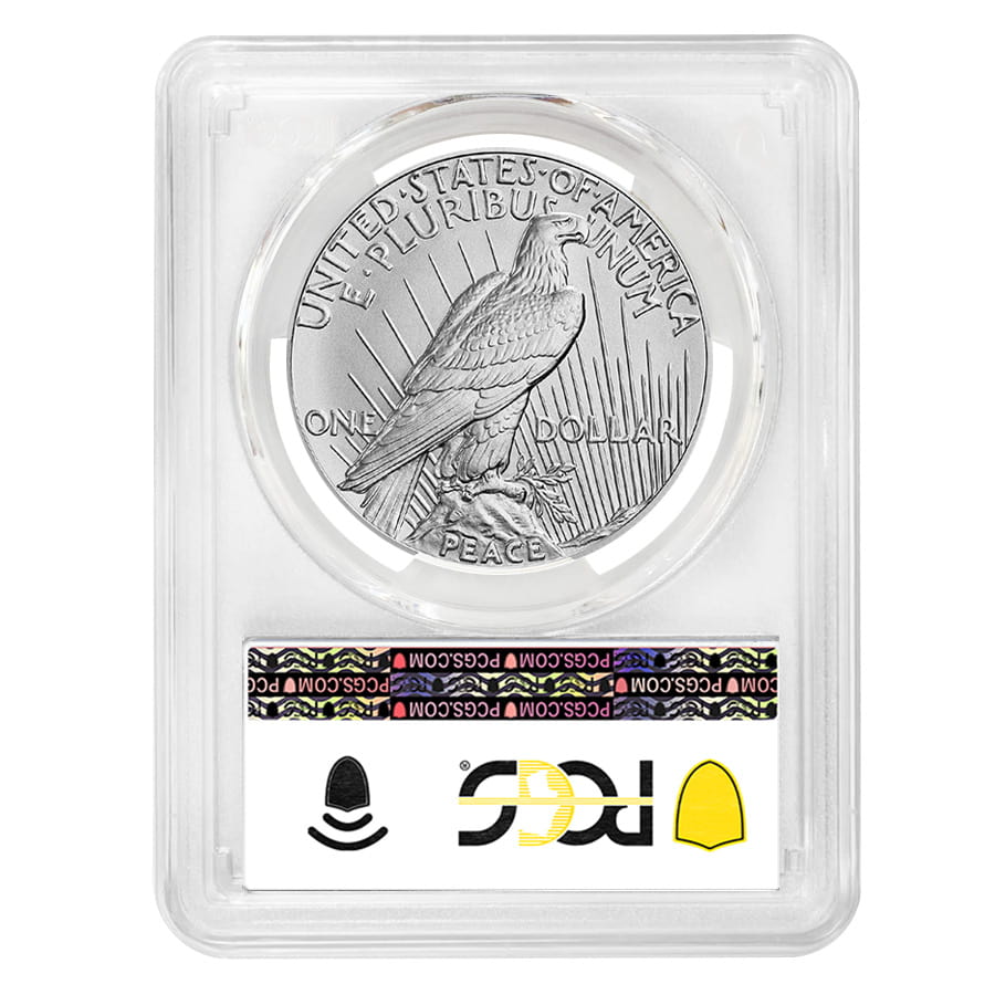 2024 Peace Silver Dollar PCGS MS 69 FS (Peace Label) thumbnail 2