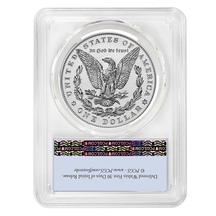 2024-S Morgan Silver Dollar Reverse Proof PCGS PF 69 FS thumbnail 2
