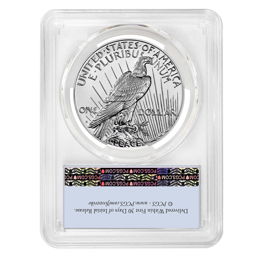 2024-S Peace Silver Dollar Reverse Proof PCGS PF 70 AR (Peace Label) thumbnail 2