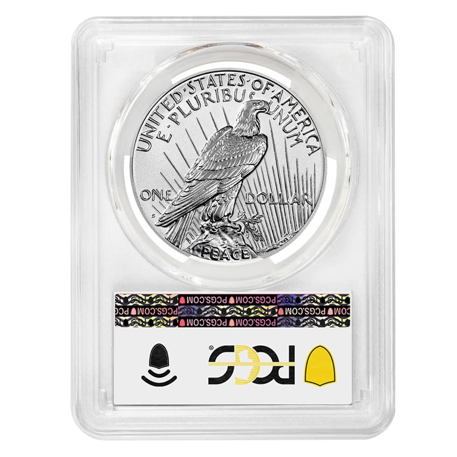 2023-S Peace Silver Dollar Reverse Proof PCGS PF 70 FS (Peace Label) thumbnail 2
