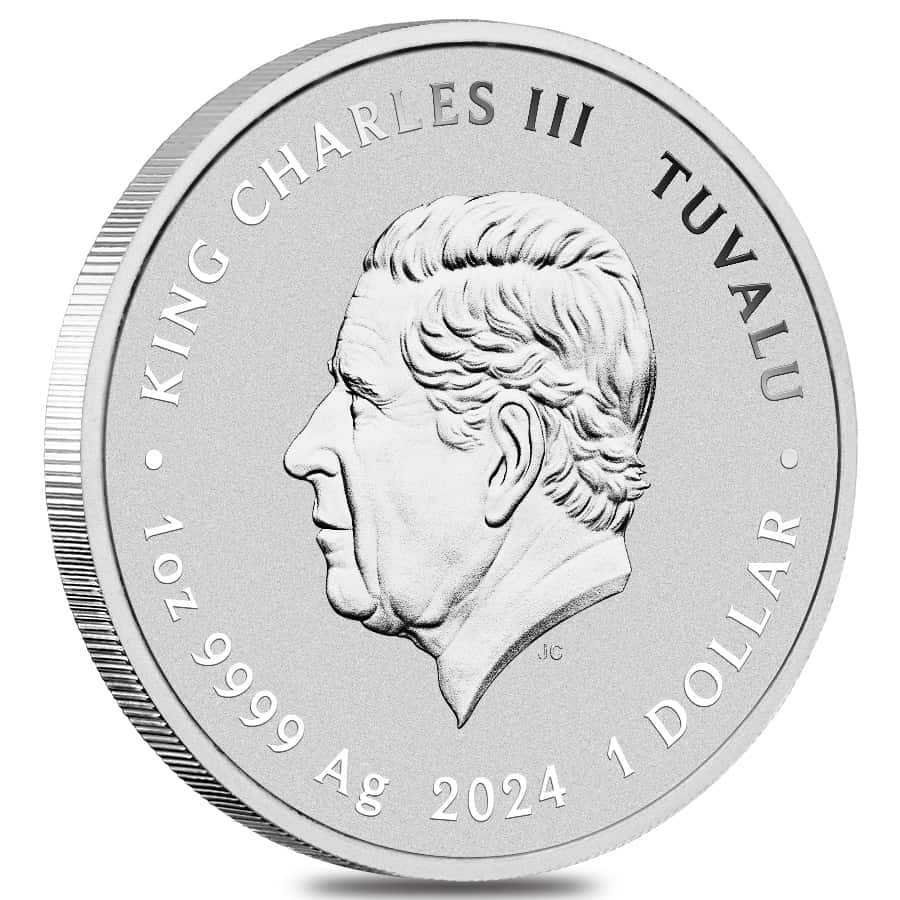 Lot of 20 - 2024 1 oz Tuvalu Teenage Mutant Ninja Turtles™ 40th Ann. Silver Coin BU thumbnail 3