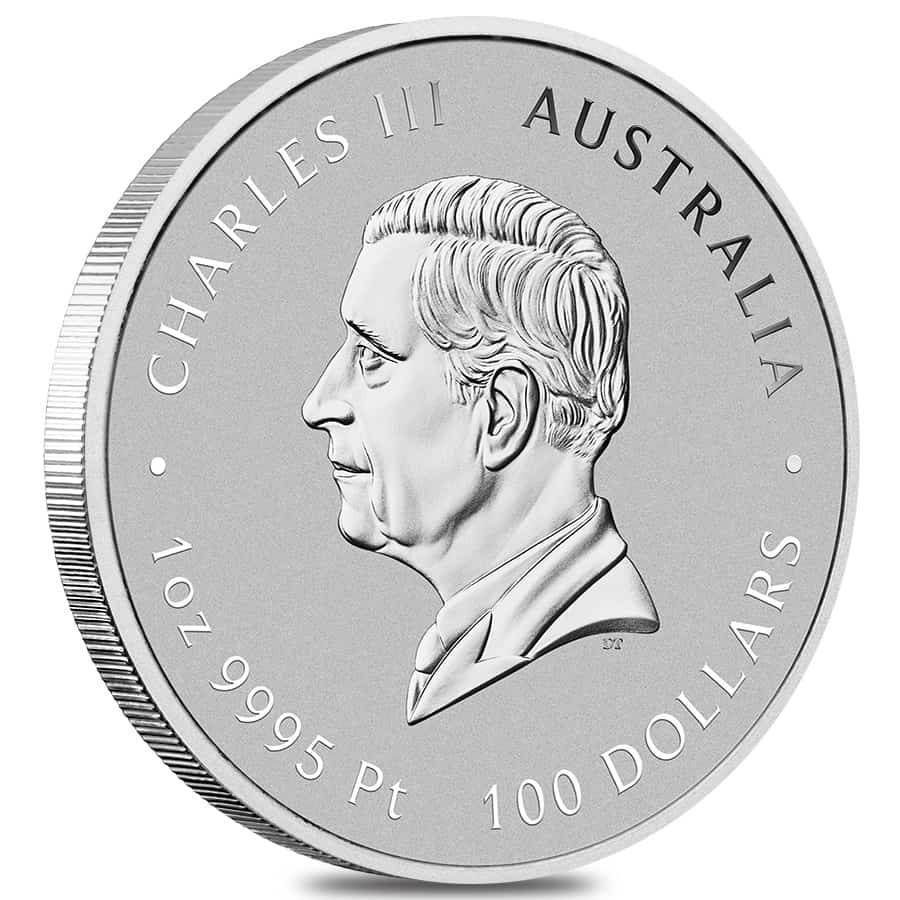 2025 1 oz Platinum Lunar Snake BU Australian Perth Mint thumbnail 2