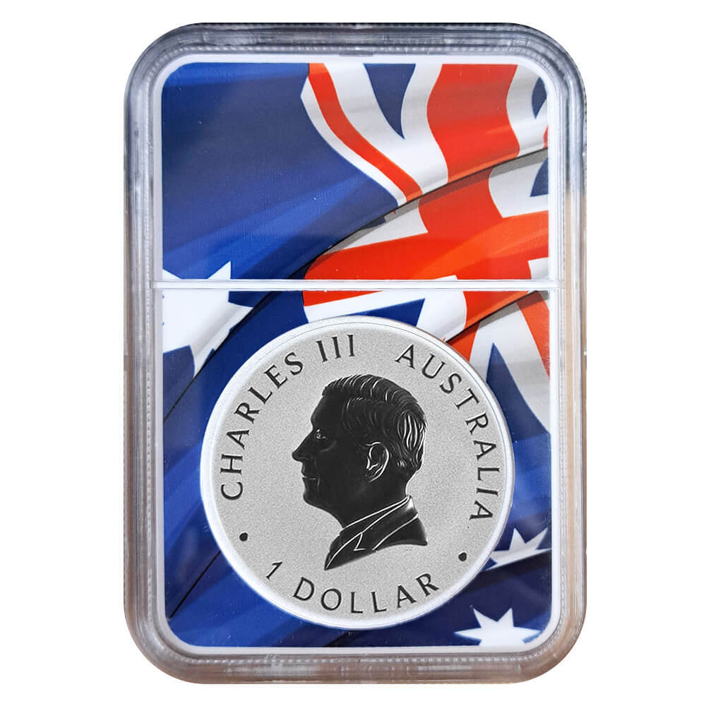 2025 1 oz Silver Australian Wedge-Tailed Eagle Perth Mint NGC MS 70 FDOI (John M. Mercanti) thumbnail 2