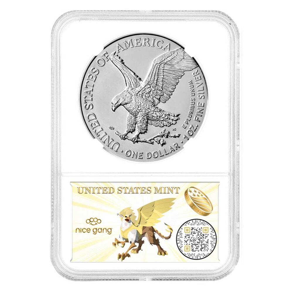 2025 Eagle Privy 1 oz Silver American Eagle NGC MS 70 One of First 50K thumbnail 2
