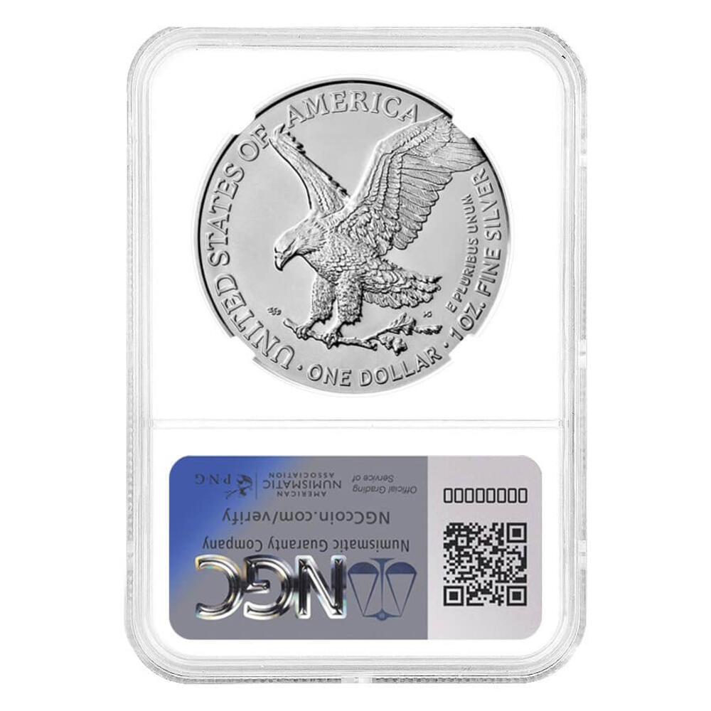 2025 Eagle Privy 1 oz Silver American Eagle NGC MS 69 One of First 50K AR thumbnail 2