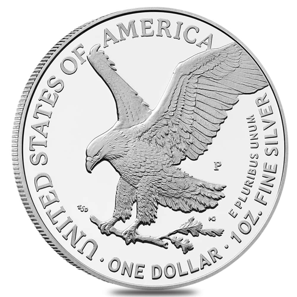 2025-P Marine Corps Privy 1 oz Proof Silver American Eagle PCGS PF 69 FS thumbnail 4