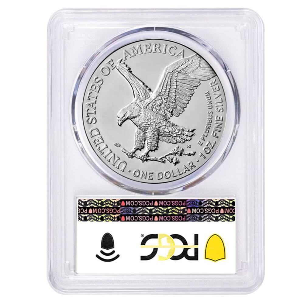 2026 1 oz Silver American Eagle PCGS MS 69 thumbnail 2