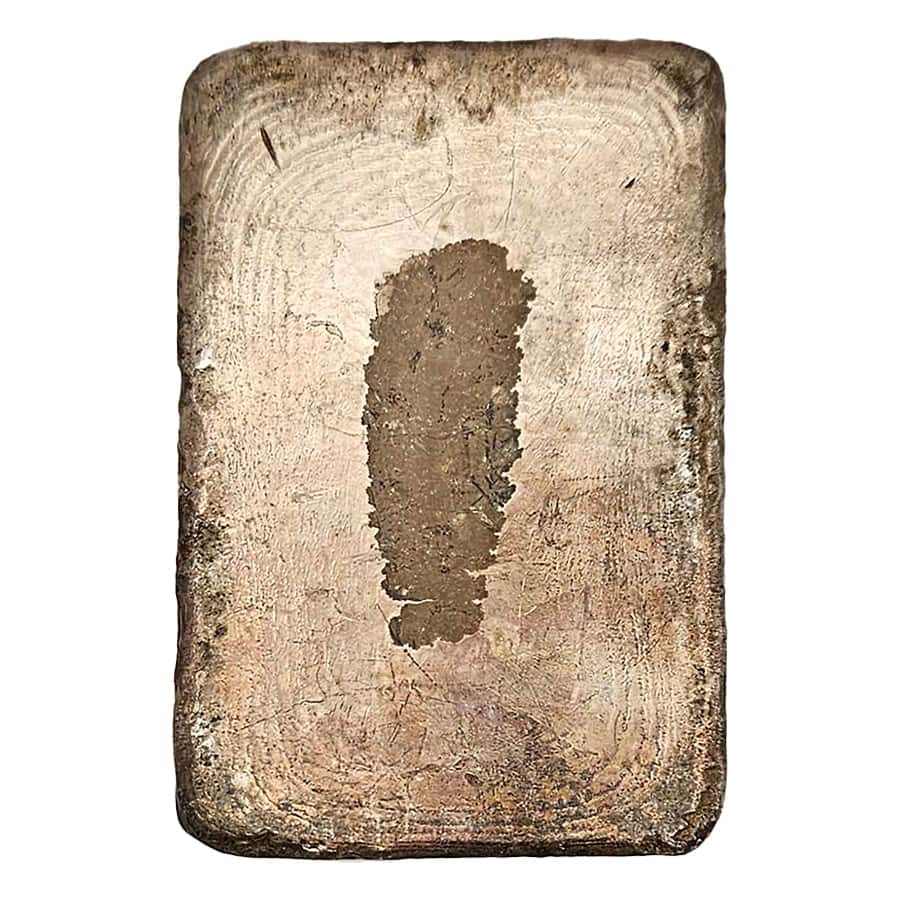 24.6 oz National India Bullion Refinery Bombay Electro Silver Bar thumbnail 2