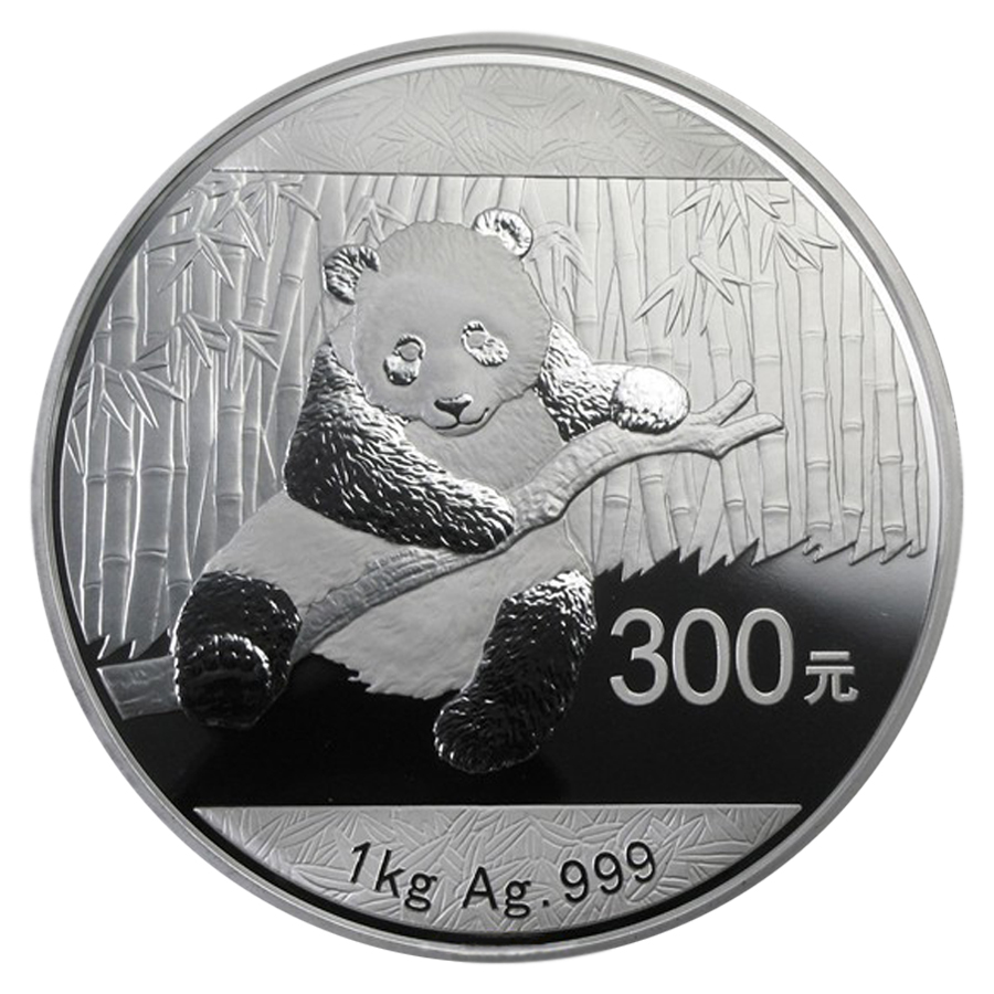 2014 China 1 Kilo .999 Fine Silver Panda (w/box & CoA) thumbnail 2